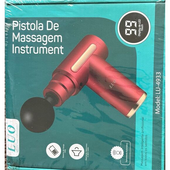 LUO - NWT - Professional Massager & Fascia Gun/4 Heads/6 Speeds/Quiet Operation - Picture 6 of 10